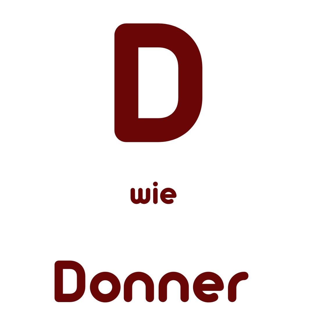 D wie Donner