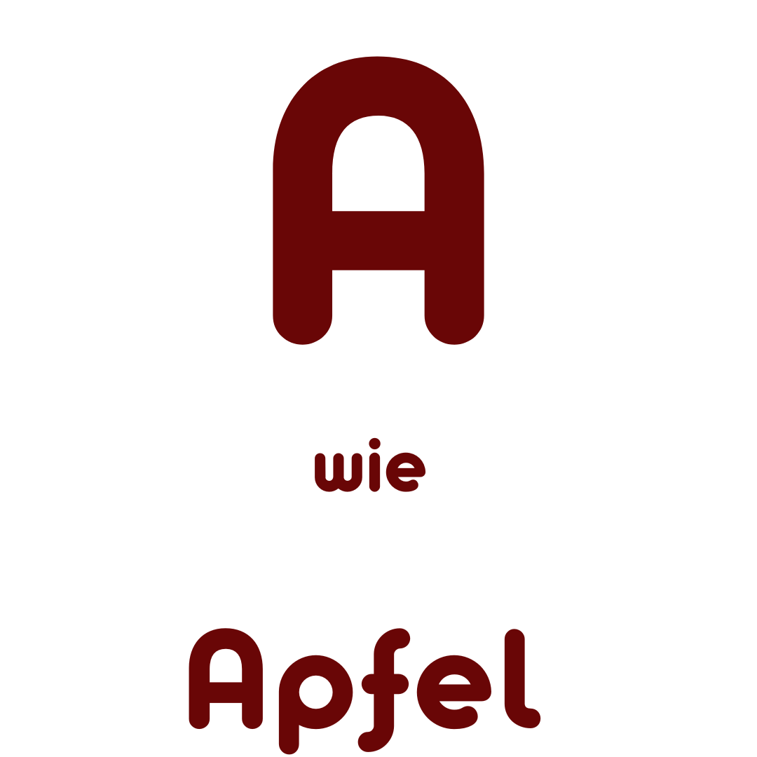 A wie Apfel