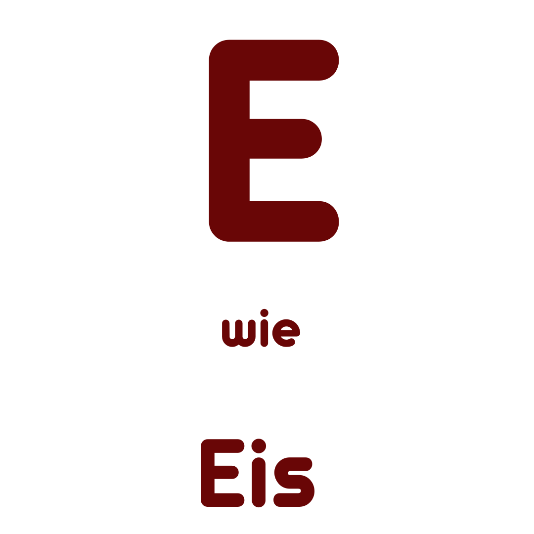 E wie Eis