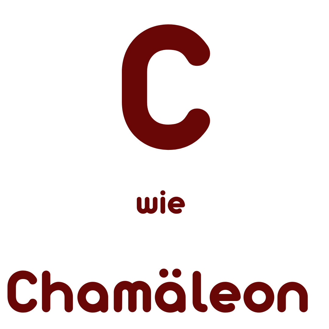 C wie Chamäleon