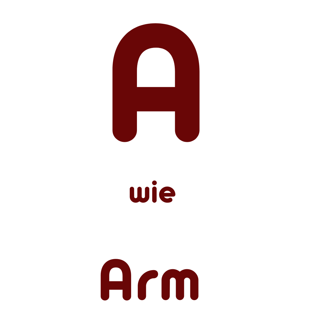 A wie Arm