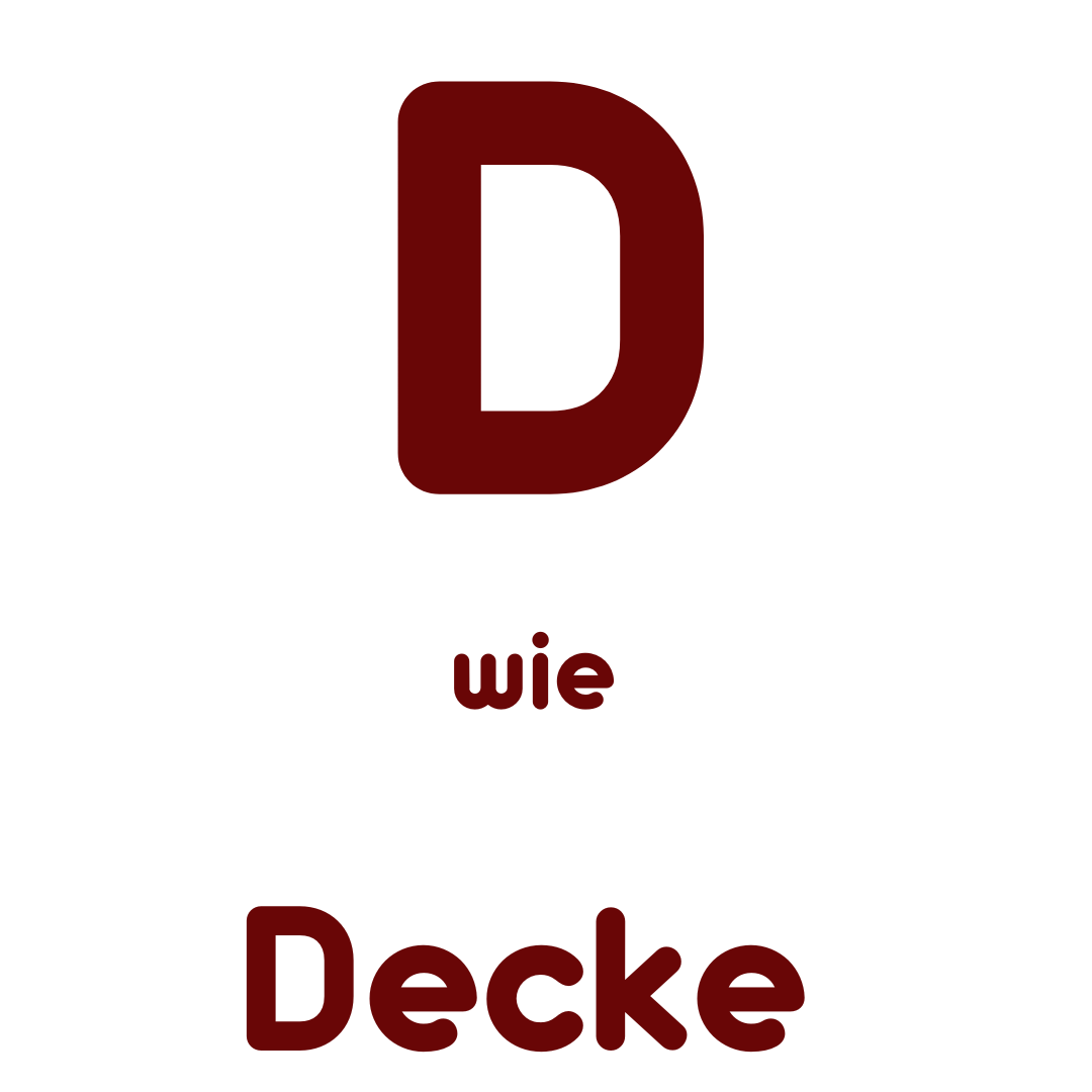 D wie Decke