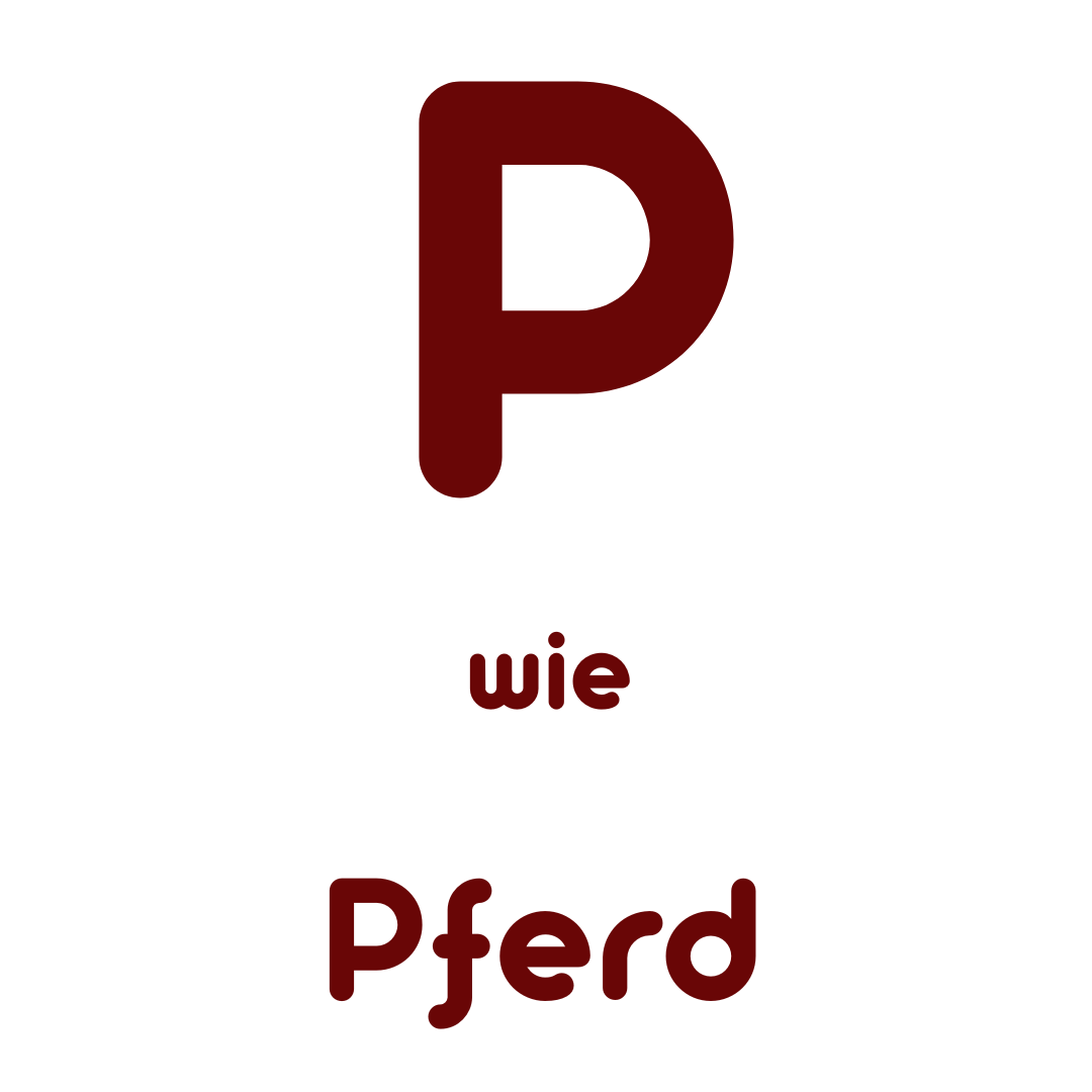 P wie Pferd