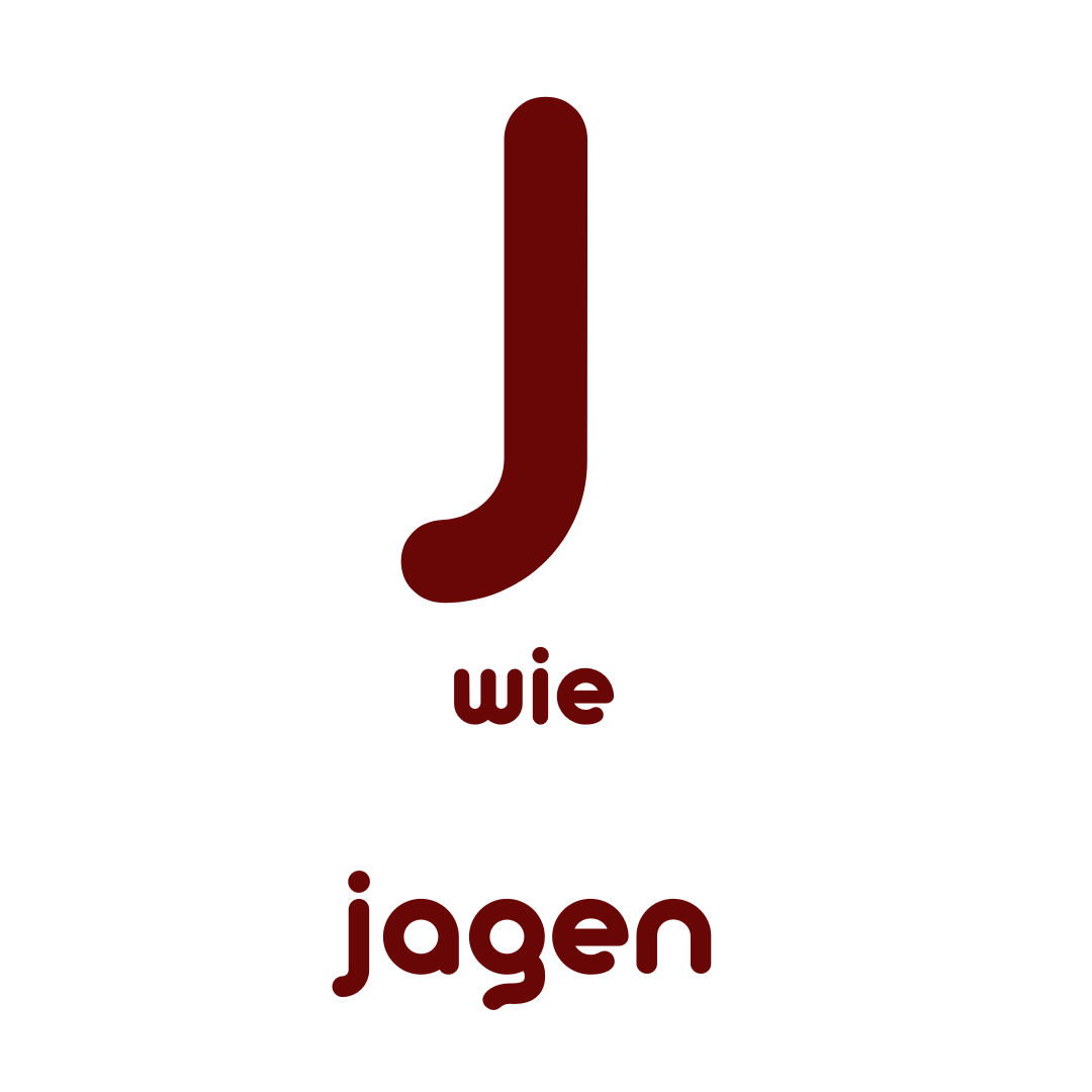 J wie jagen