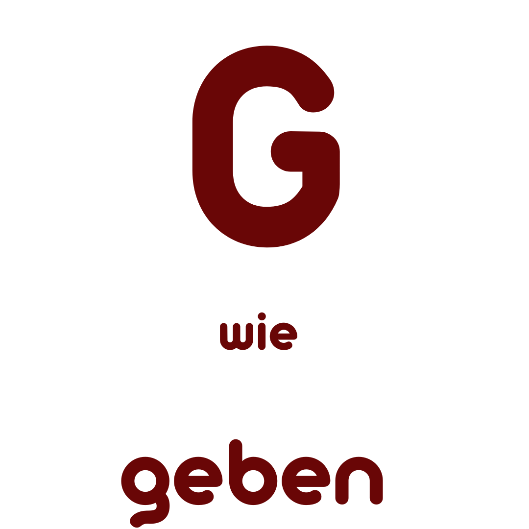 G wie Geben