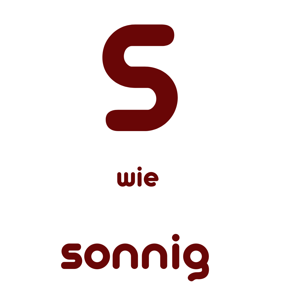 S wie sonnig