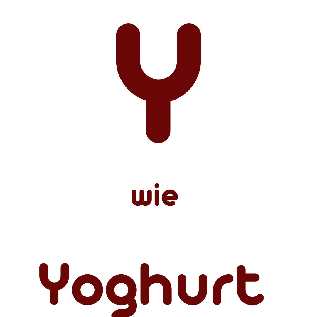 Y wie Yoghurt