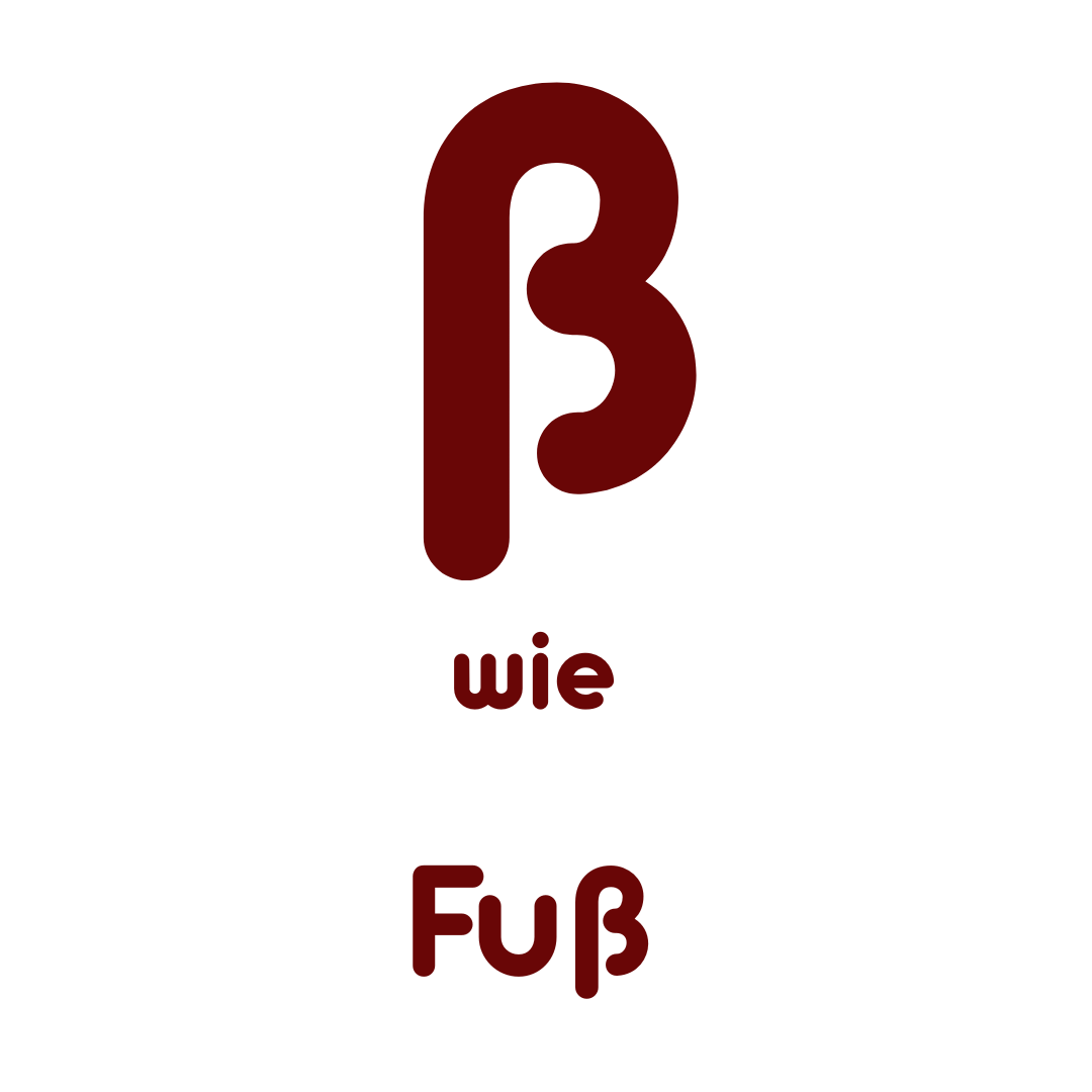 ß wie Fuß