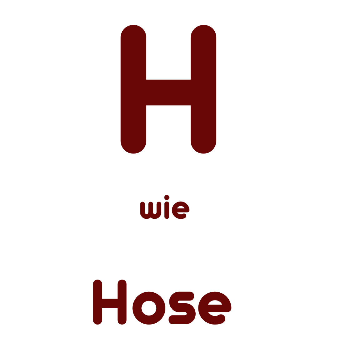 H wie Hose
