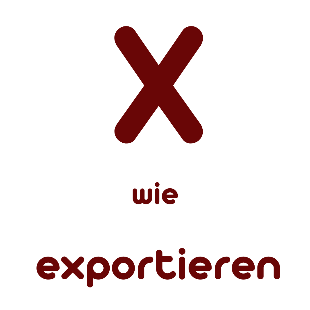 X wie Exportieren