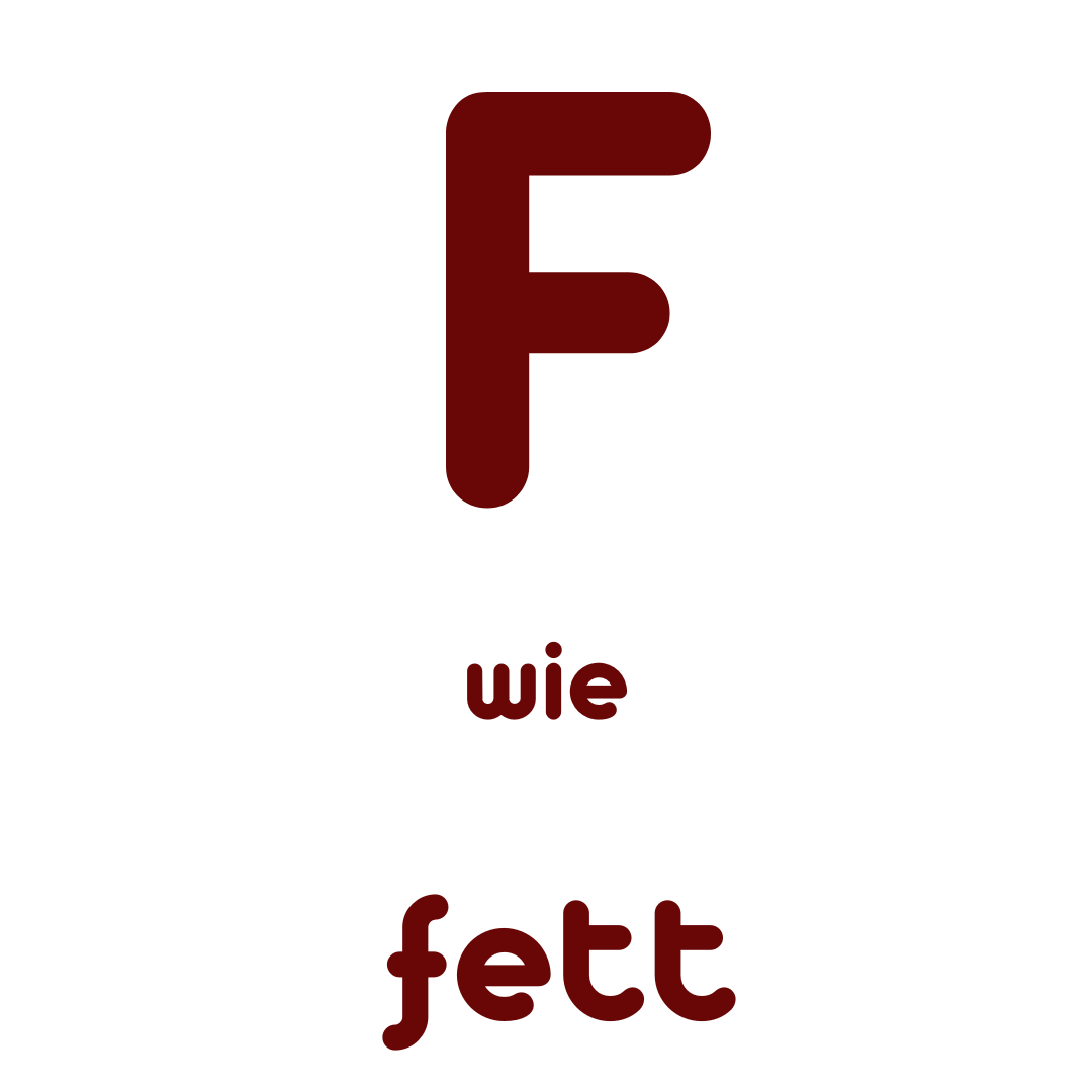 F wie Fett