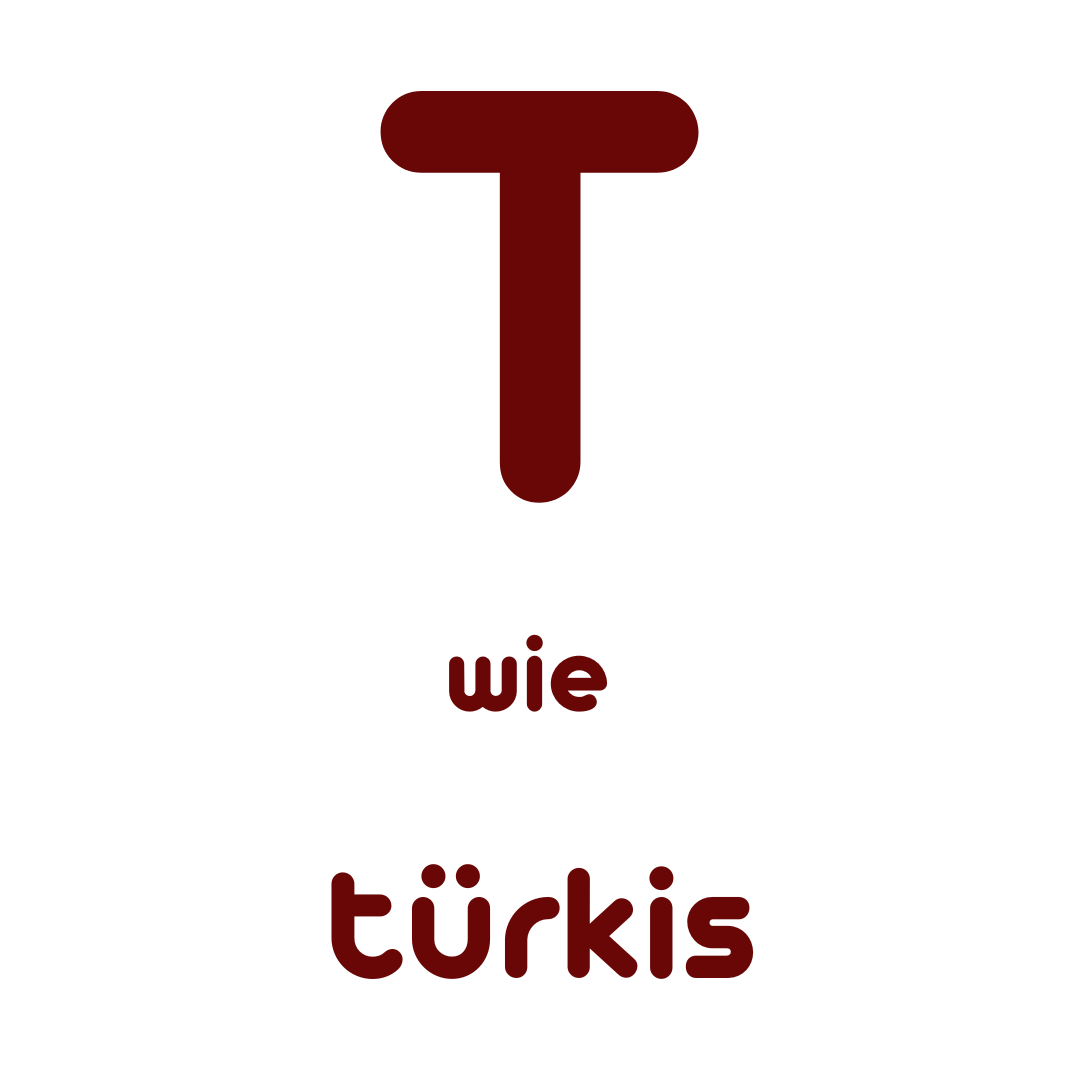 T wie türkis