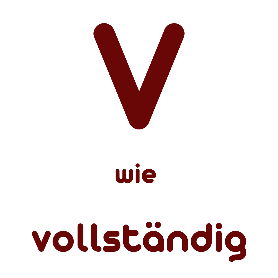 V wie vollständig
