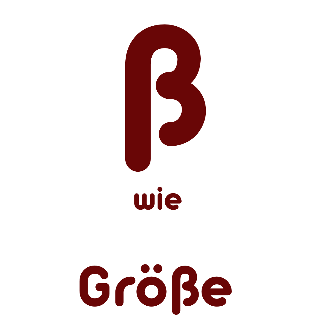 ß wie Größe