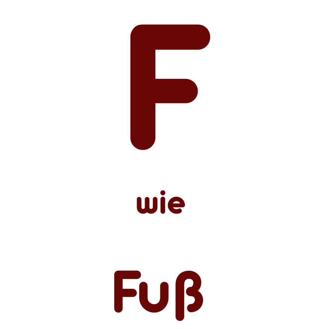 F wie Fuß