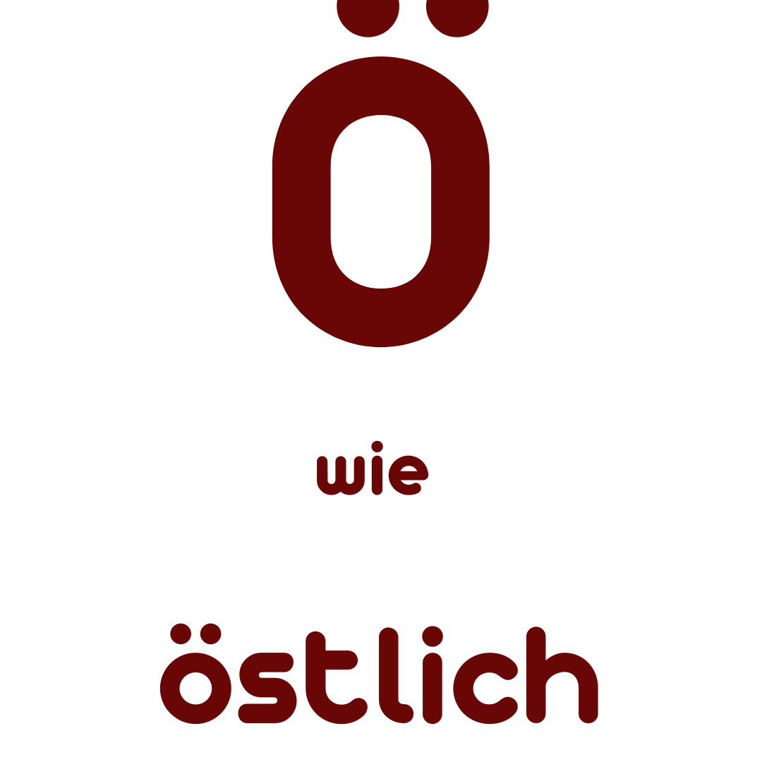 Ö wie östlich