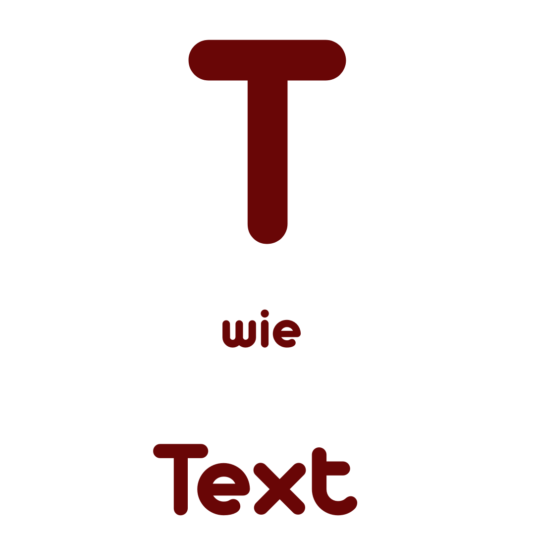 T wie Text