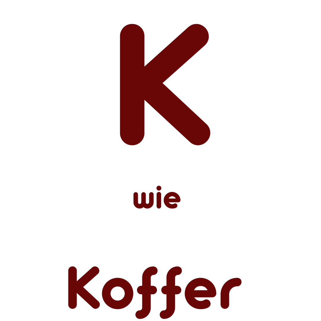 K wie Koffer