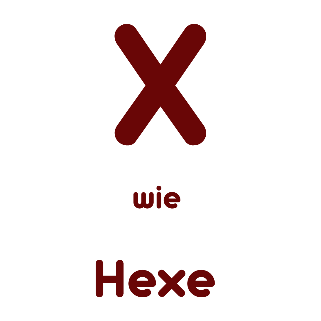 X wie Hexe