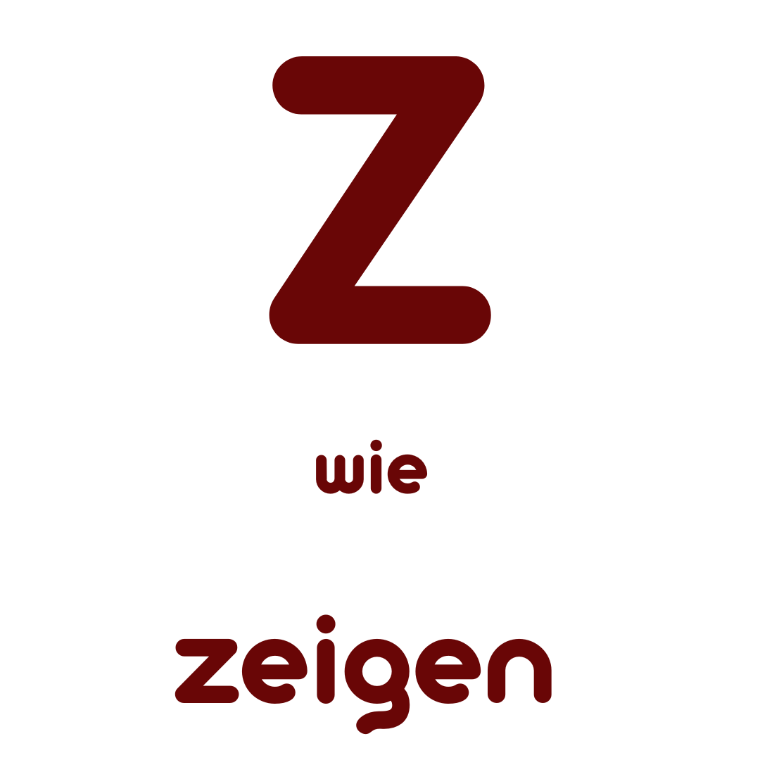 Z wie zeigen