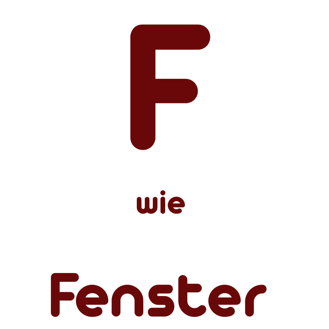 F wie Fenster