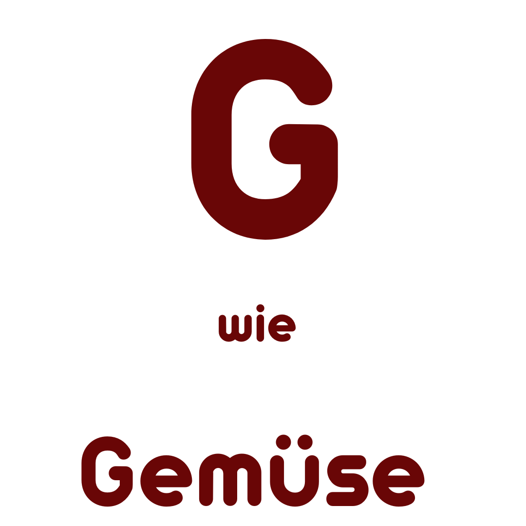 G wie Gemüse
