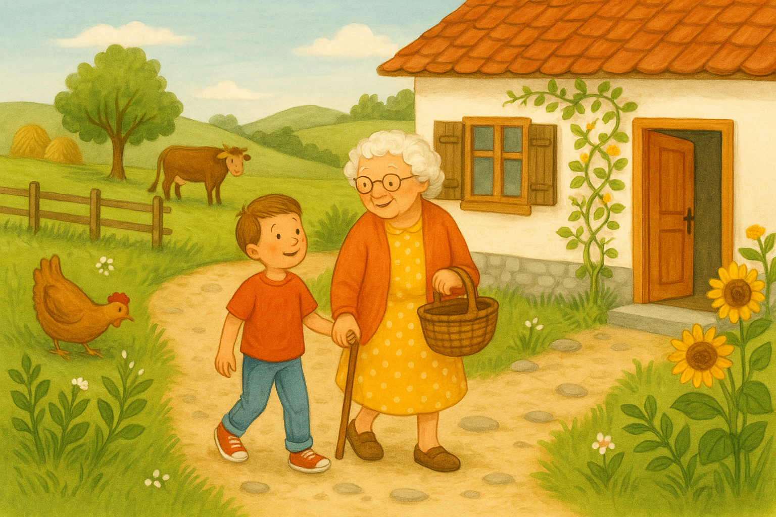 Bei Oma auf dem Land