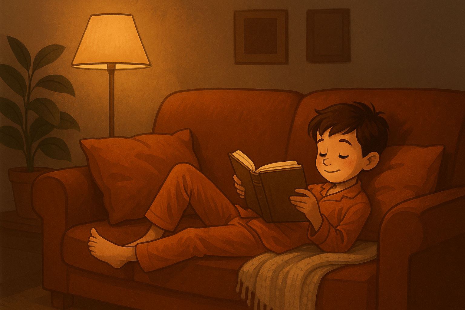 Freitagabend zu Hause