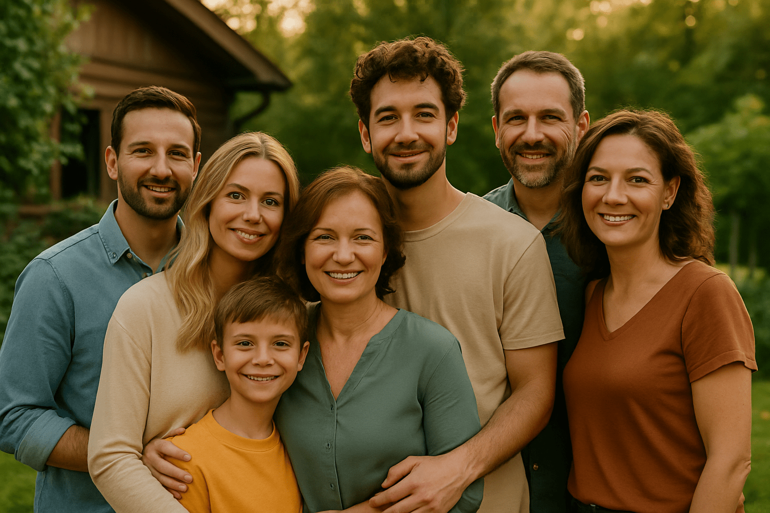 Ich habe eine große Familie
 Foto