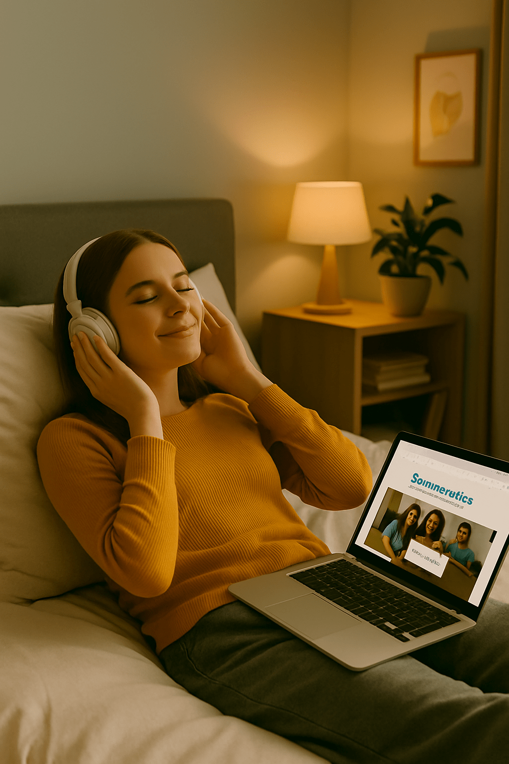 Ich höre Musik jeden Tag Foto