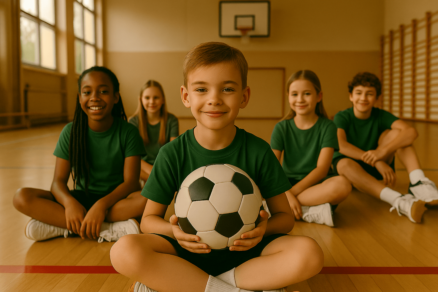 Ich mache Sport im Verein
 Foto