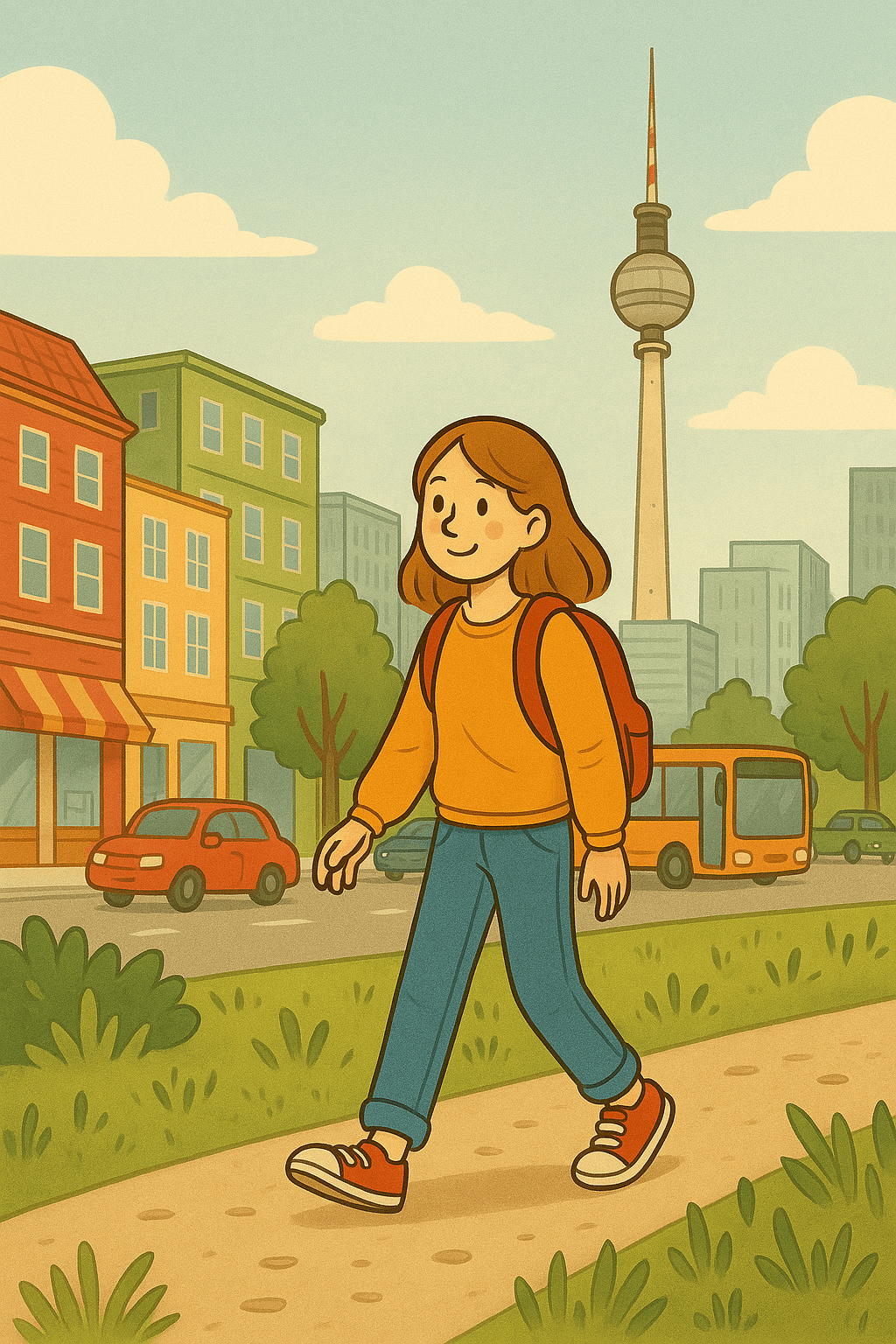 Ich wohne in der Stadt Foto