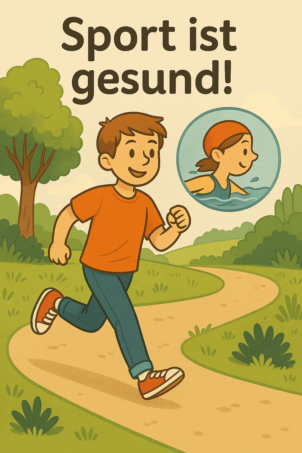 Sport ist gesund! Foto