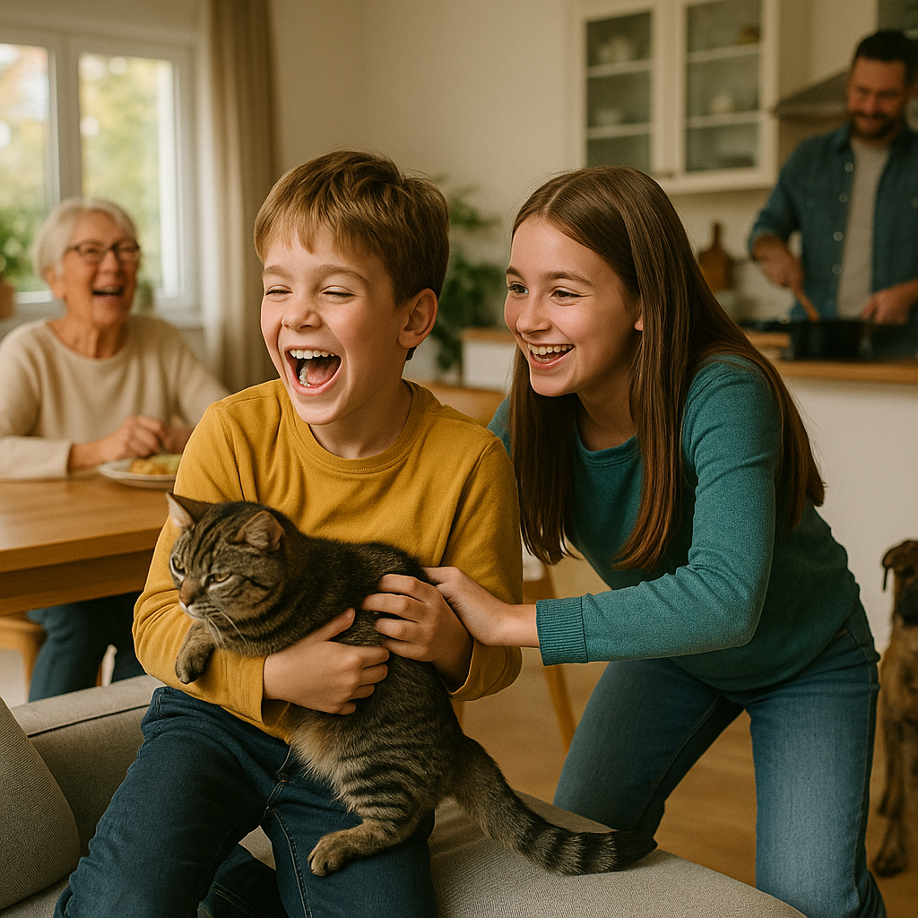 Bei uns zu Hause ist immer etwas los! Foto