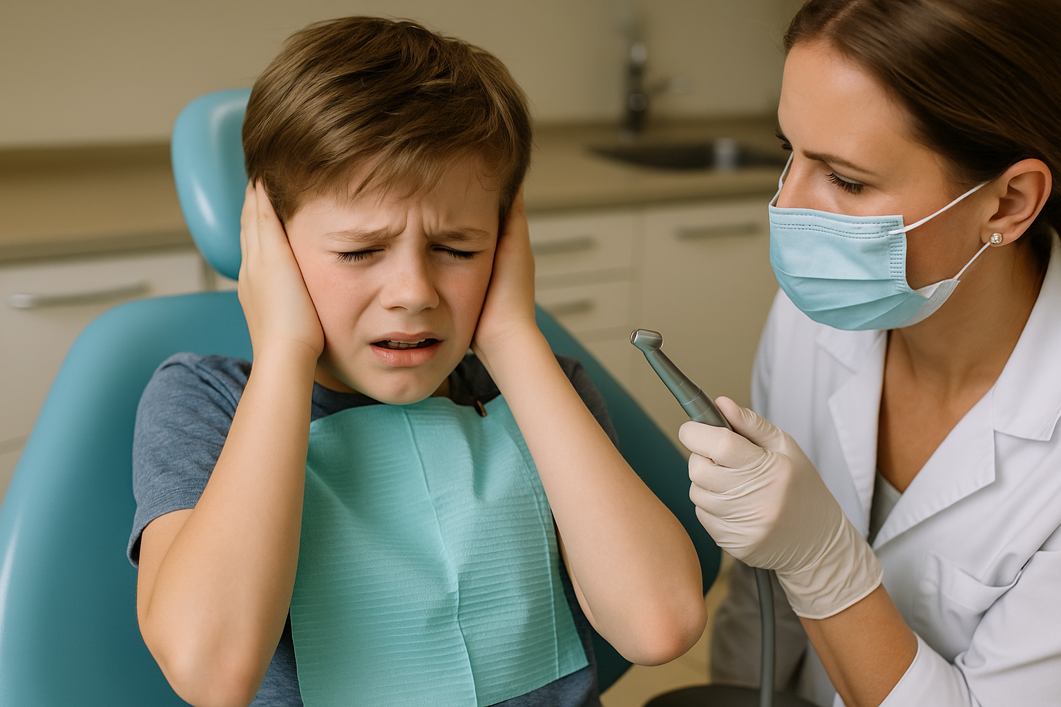 Beim Zahnarzt: Ich habe so viel Angst vor dem Bohren! Foto