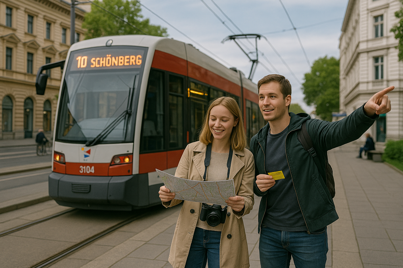 Ein Ausflug mit der Straßenbahn Foto