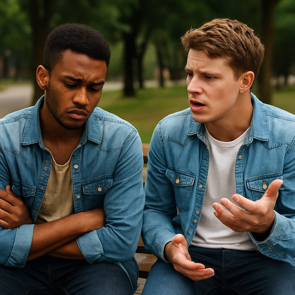 Ein Missverständnis unter Freunden
 Foto