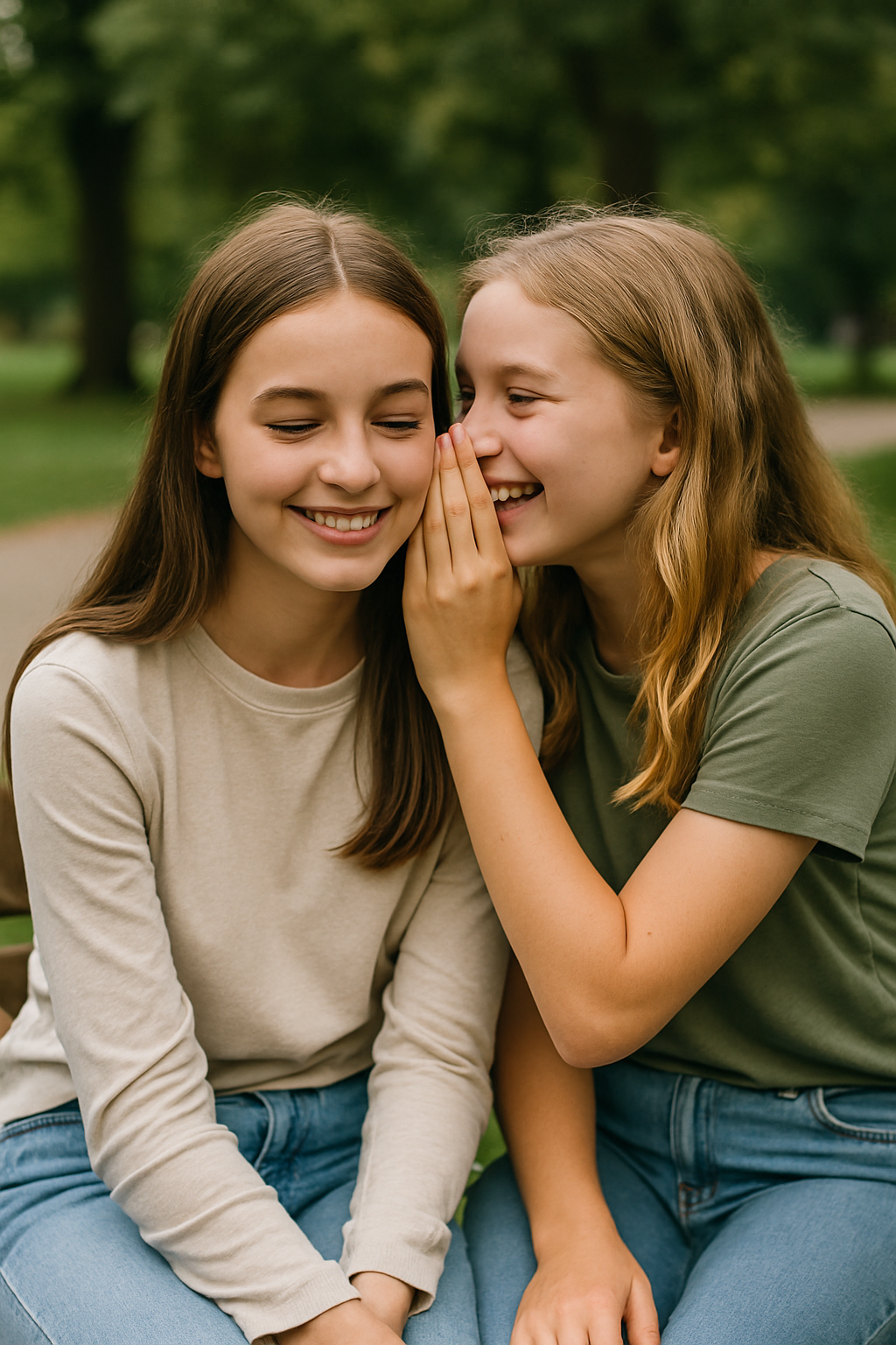 Ich habe ein Geheimnis – und erzähle es meiner besten Freundin Foto