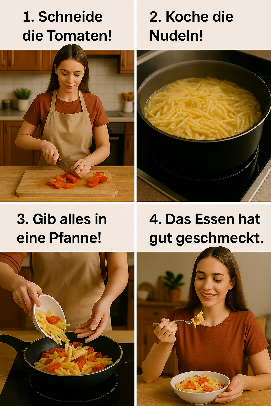 Ich habe ein Rezept ausprobiert Foto