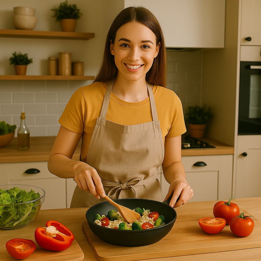  Ich habe gestern selbst gekocht! Foto