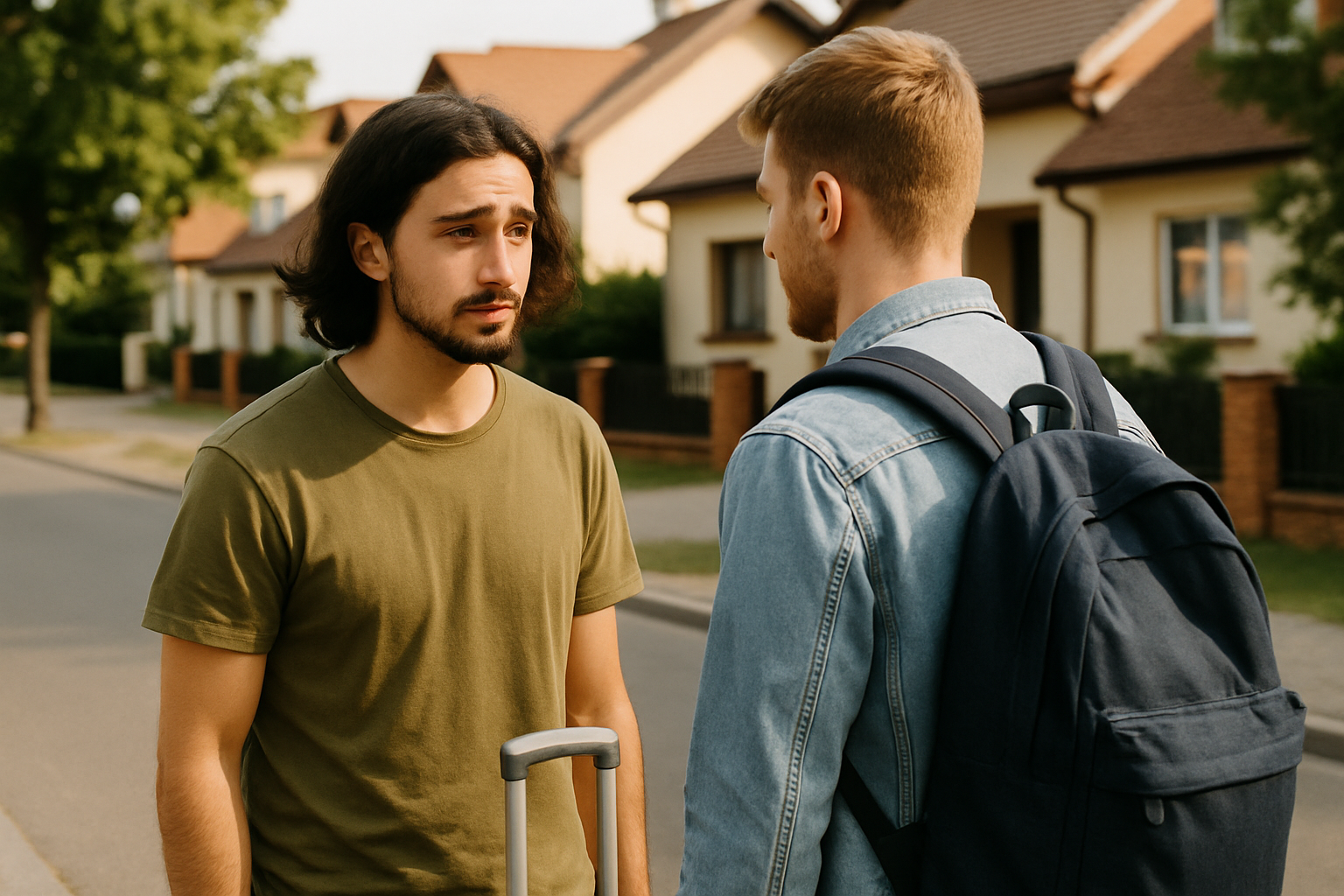 Mein bester Freund zieht in eine andere Stadt Foto
