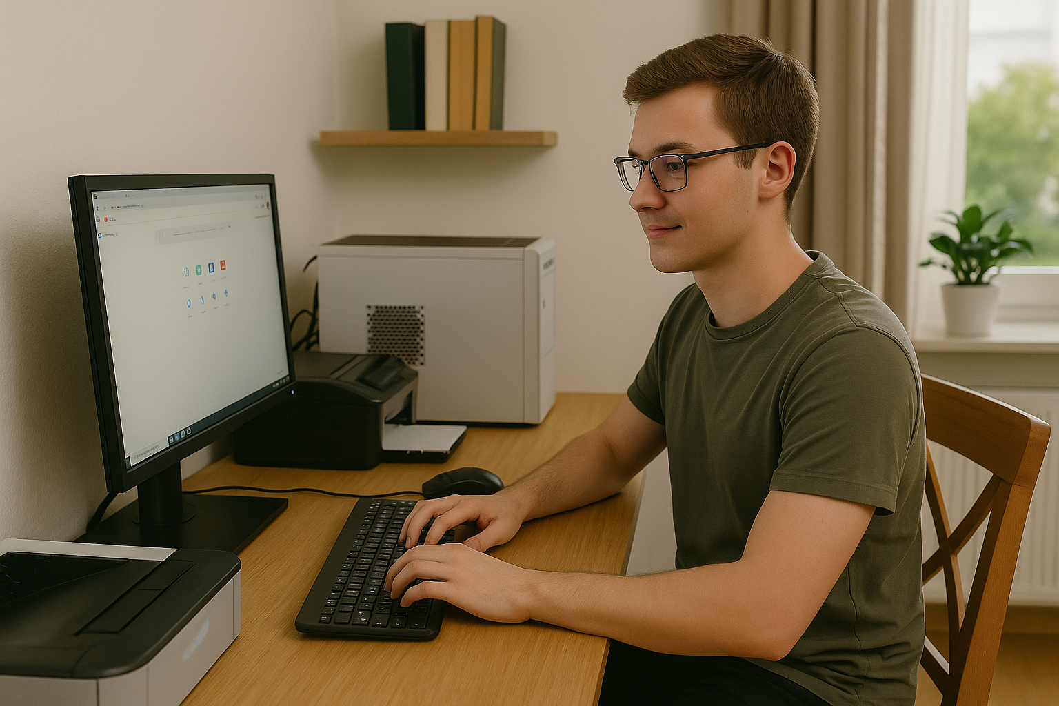 Mein erster eigener Computer Foto