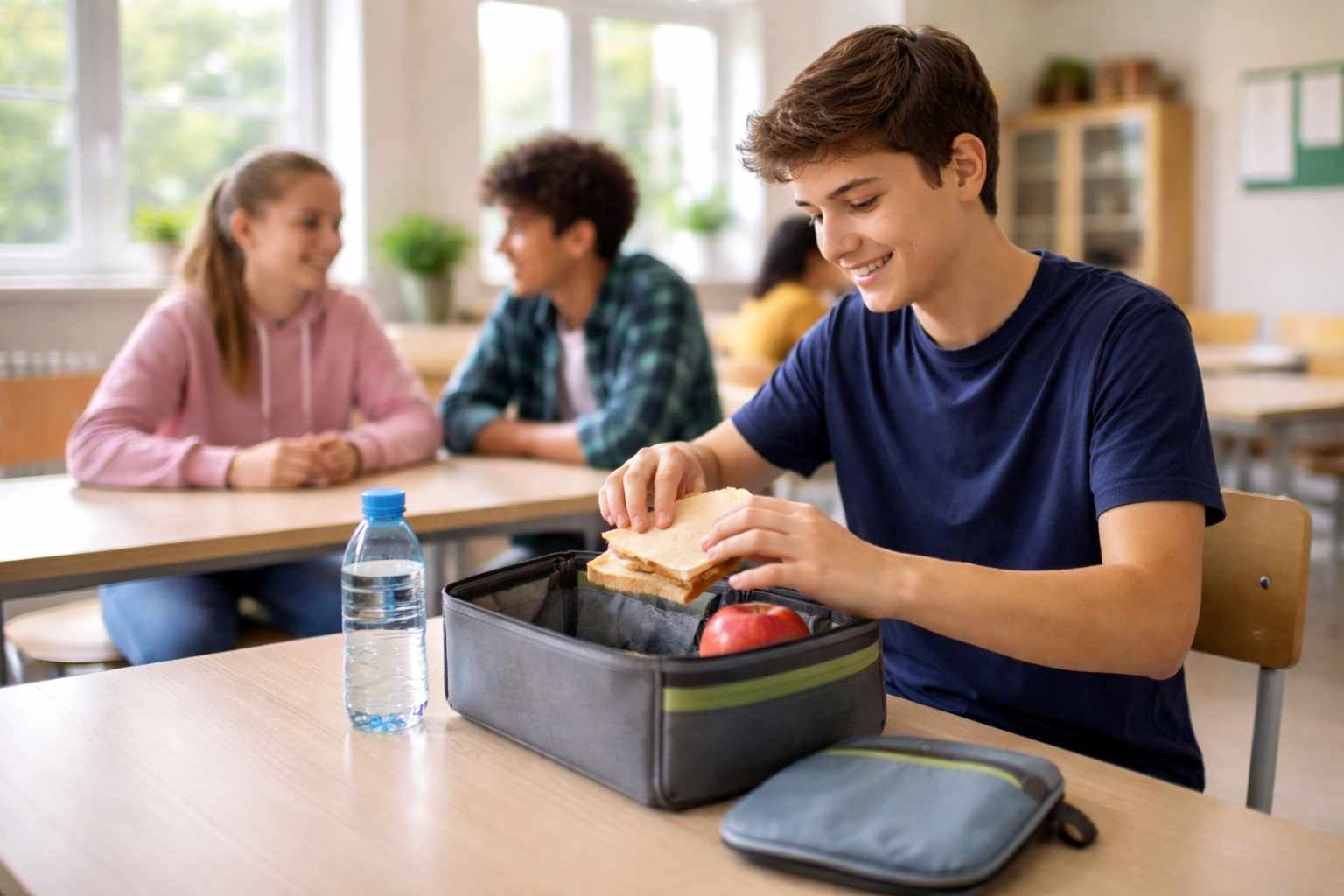 Mittagessen in der Schule