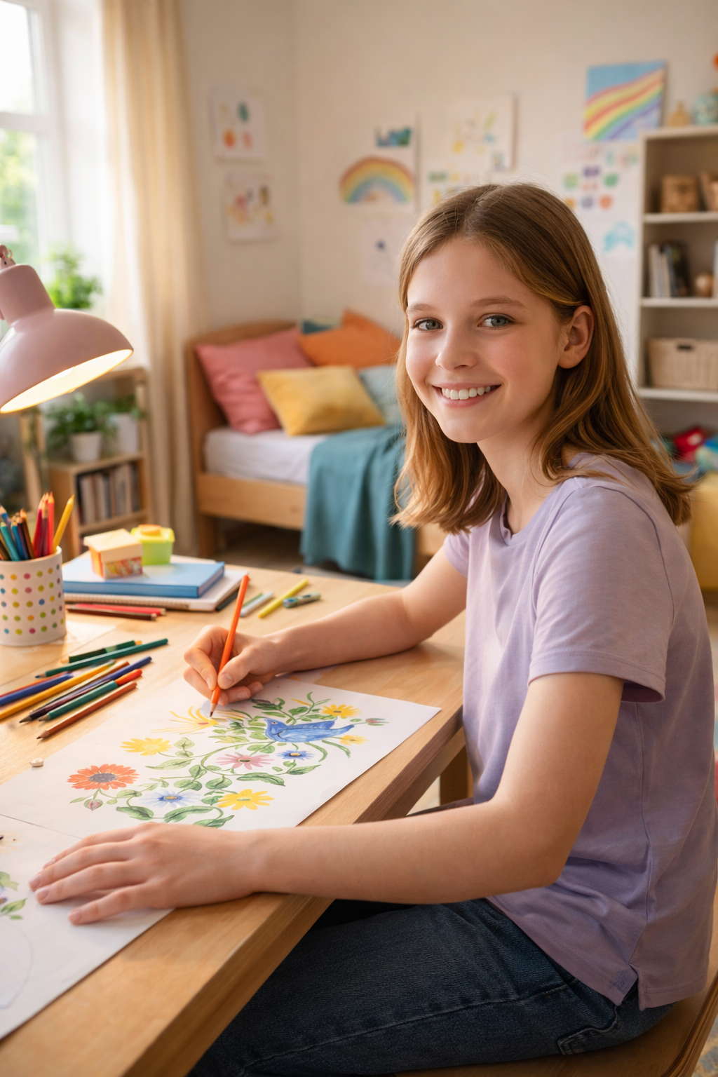 Meine Schwester ist kreativ