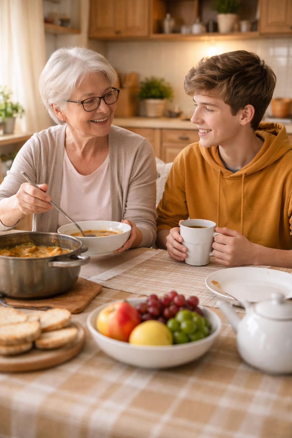 Bei Oma am Nachmittag