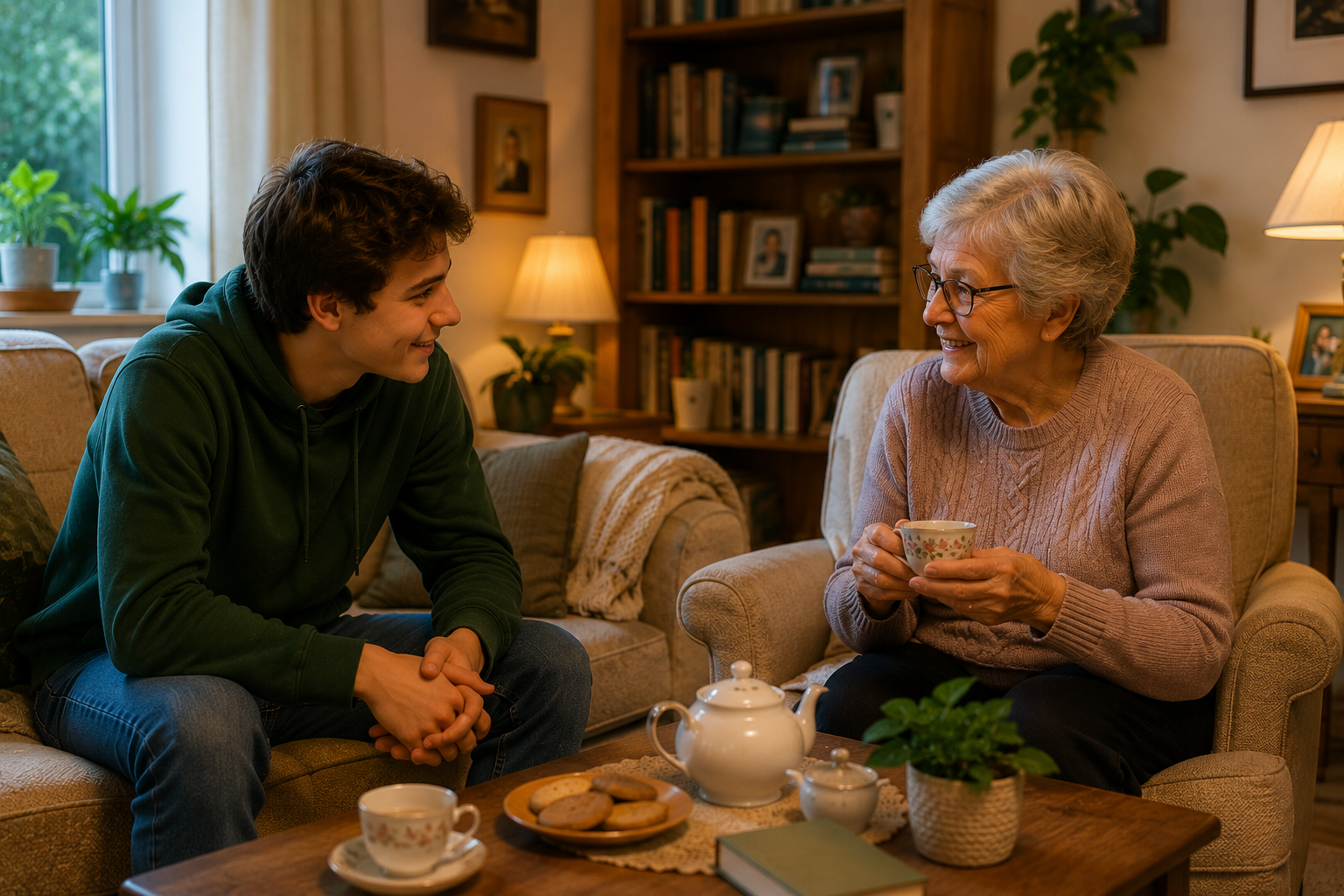 Als Oma plötzlich Hilfe brauchte – Foto