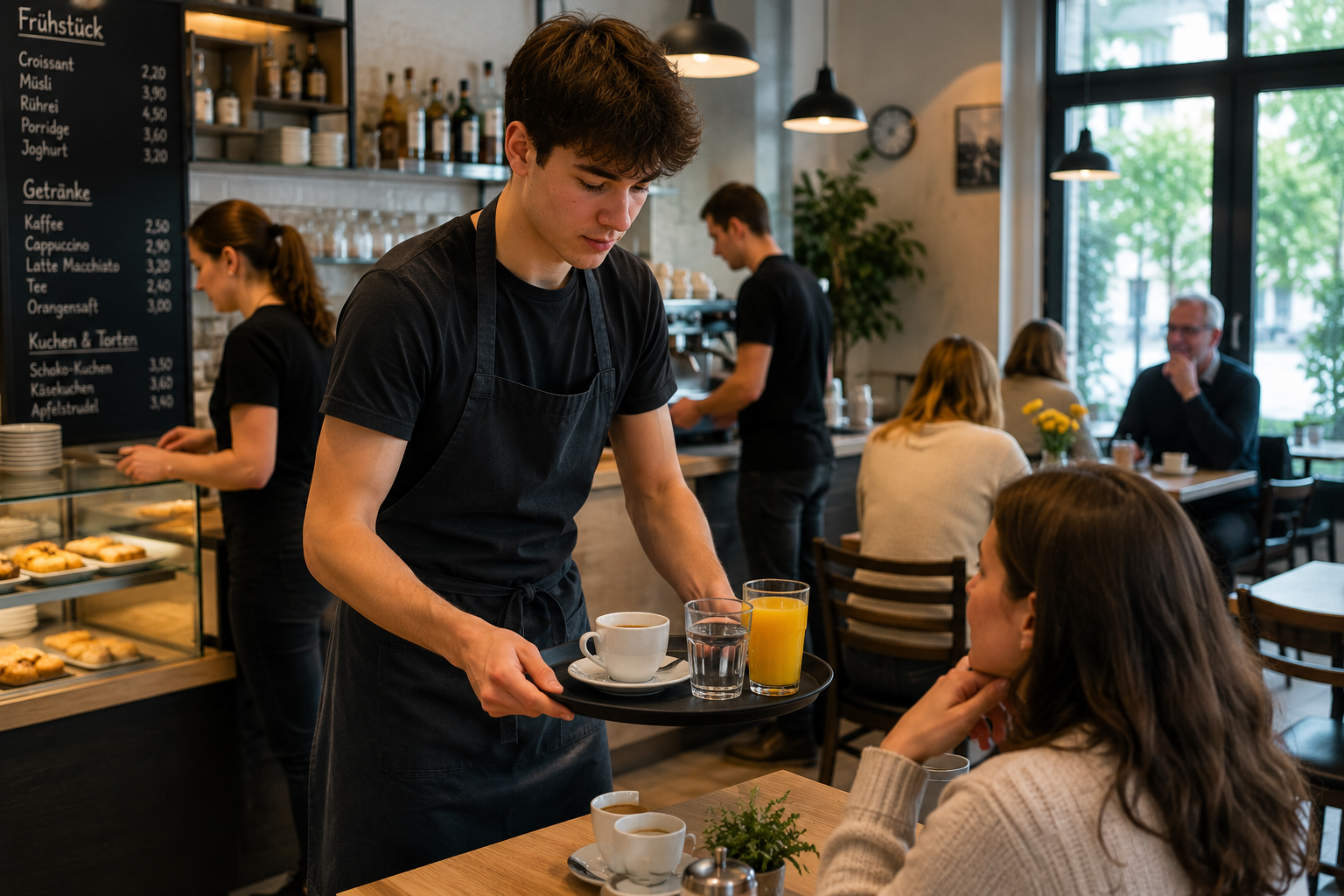 Mein Praktikum im Café – Foto