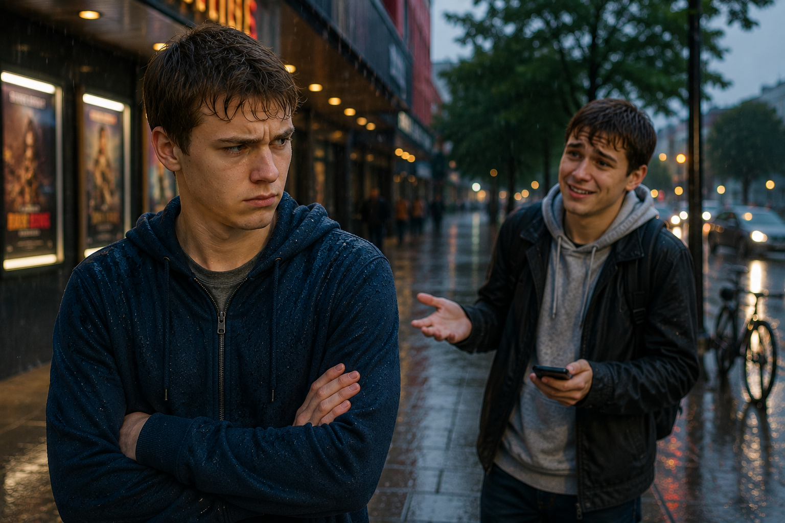 Der Freund, der immer zu spät kam – Foto
