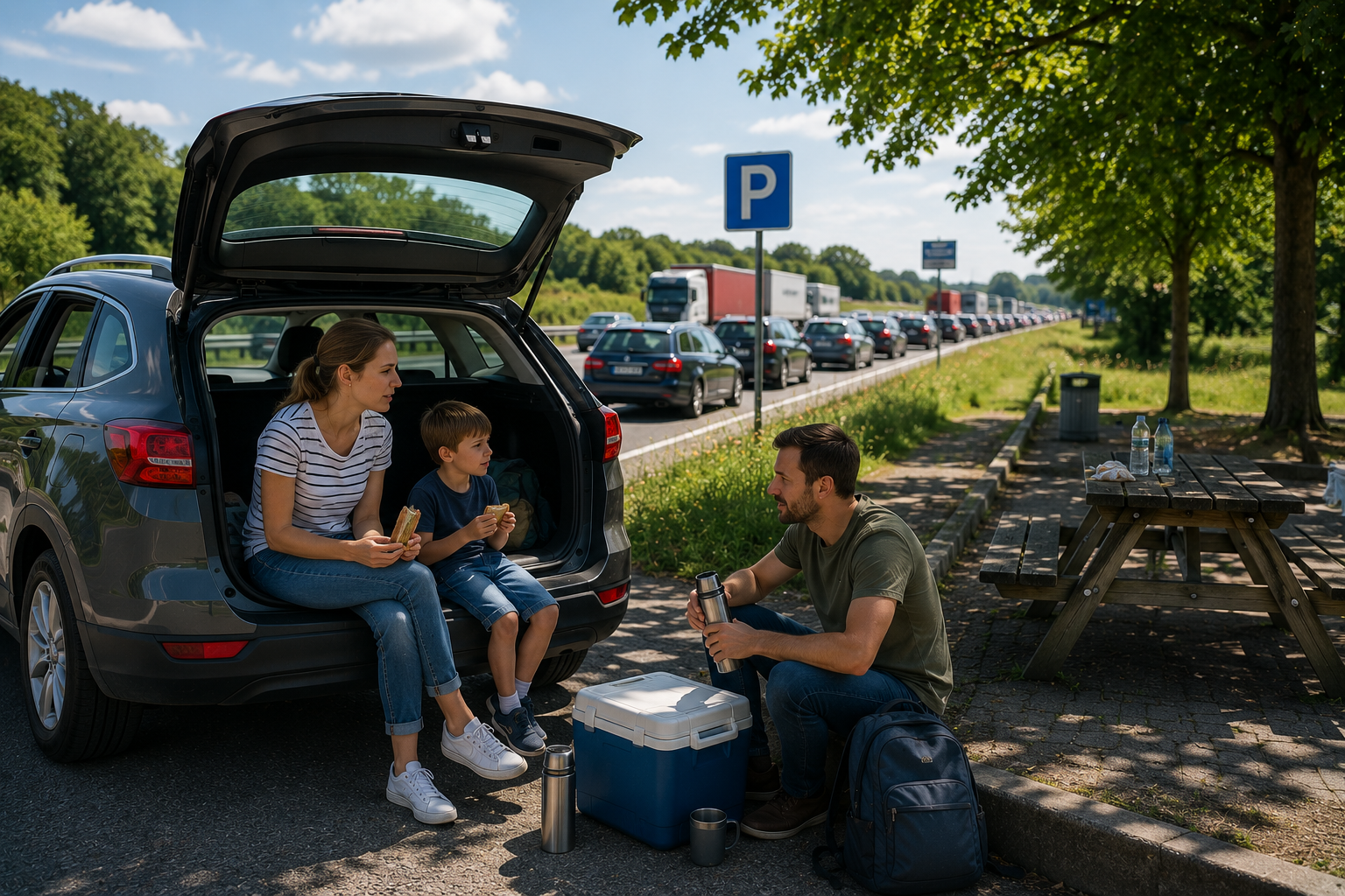 Streit im Auto – Foto