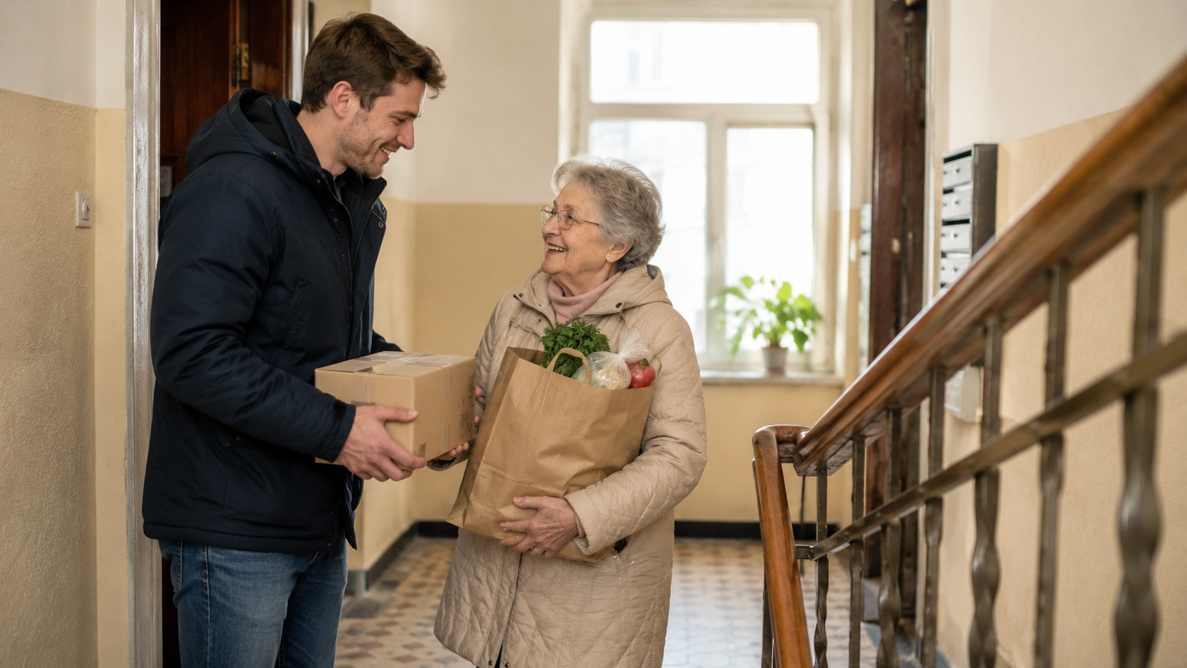 Ein Paket für Frau Berger – Foto